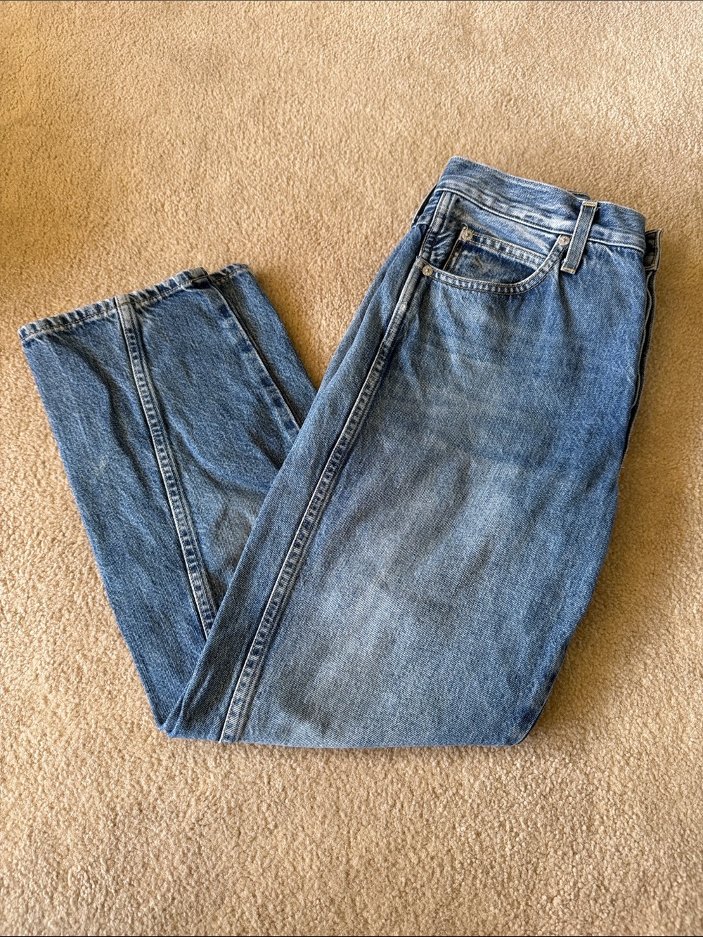 AMO Women's Ankle Cropped Jeans Loverboy Twist